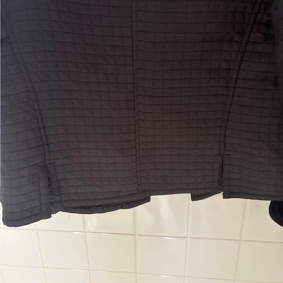 Harve Benard Black Quilted Open-Front Jacket - Picture 5 of 7